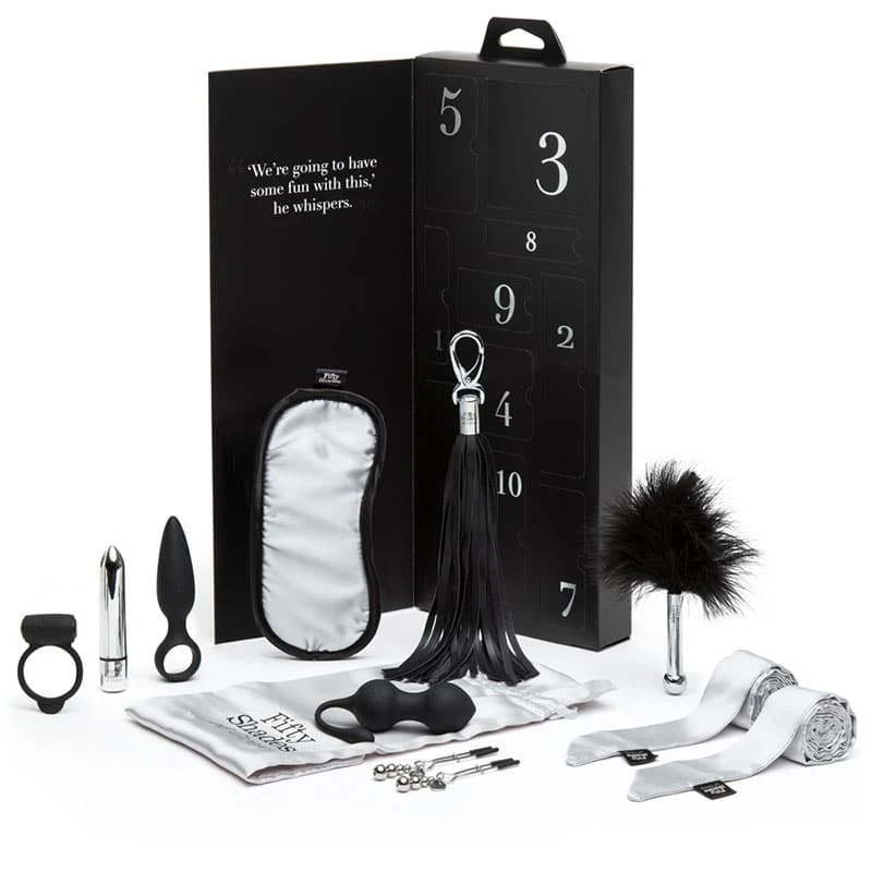 Fifty Shades of Grey Pleasure Overload — 10 Days of Play Kit — produkt