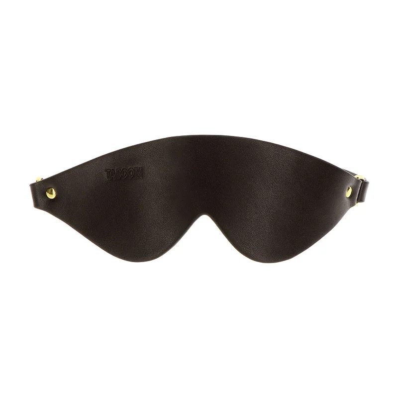 Taboom Vogue blindfold i sort PU-læder