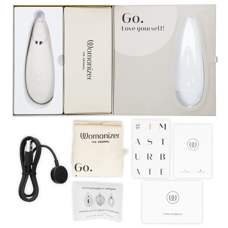 1. Womanizer Premium 2 — Det bedste du kan købe — Trykbølge (Pleasure Air)